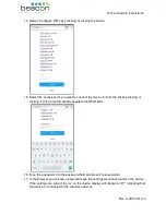Предварительный просмотр 4 страницы Beacon TC-W Series Wifi Connection Instructions