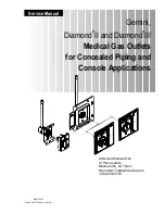 Предварительный просмотр 1 страницы BeaconMedaes Gemini Diamond II Service Manual