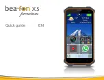 Beafon X5 Premium Quick Manual предпросмотр