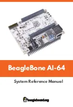 Preview for 1 page of BeagleBoard BeagleBone AI-64 System Reference Manual