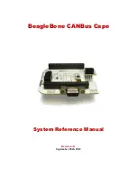 Preview for 1 page of BeagleBone CANBus Cape System Reference Manual