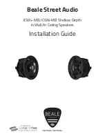 Предварительный просмотр 1 страницы Beale Street Audio ICW4-MB Installation Manual