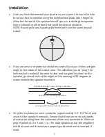 Предварительный просмотр 5 страницы Beale Street Audio ICW4-MB Installation Manual