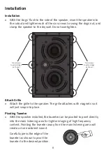 Предварительный просмотр 8 страницы Beale Street Audio IWLCR4 Series Installation Manual