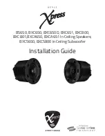 Beale Xpress BS650 Installation Manual preview