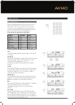 Preview for 13 page of BEALE AK140 User Manual