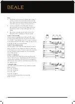 Preview for 24 page of BEALE AK280 User Manual