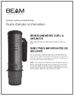 Preview for 9 page of Beam Central Vacuum Systems Operating And Maintenance Instruction Manual