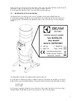 Preview for 5 page of Beam Commercial Operation Manual