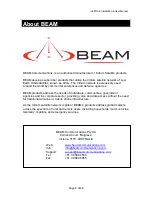 Предварительный просмотр 8 страницы Beam IridiTRAK RST430 Installation & User Manual