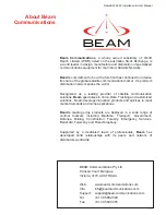 Preview for 11 page of Beam iridium RapidSAT 9555 Installation & User Manual