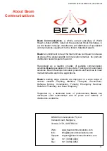 Предварительный просмотр 11 страницы Beam Iridium SatDOCK 9555 Installation & User Manual