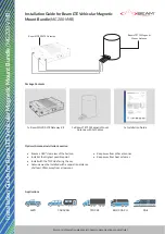 Предварительный просмотр 1 страницы Beam MG200-VMB Installation Manual