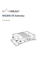 Beam MG200 User Manual предпросмотр