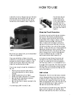 Preview for 7 page of Beam Platinum SC335 Owner'S Manual