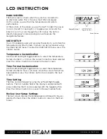 Предварительный просмотр 8 страницы Beam Platinum Series User Manual