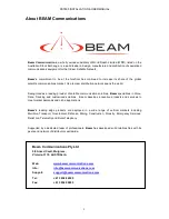 Предварительный просмотр 5 страницы Beam RST600 Installation And User Manual