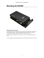 Предварительный просмотр 11 страницы Beam RST600 Installation And User Manual