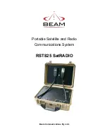 Предварительный просмотр 1 страницы Beam RST825 SatRADIO User And Installation Manual