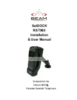 Предварительный просмотр 1 страницы Beam SatDOCK RST980 Installation & User Manual