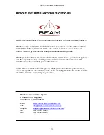 Предварительный просмотр 10 страницы Beam SatDOCK RST980 Installation & User Manual