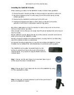 Предварительный просмотр 16 страницы Beam SatDOCK RST980 Installation & User Manual