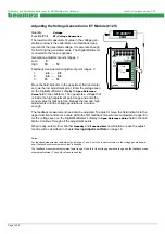 Предварительный просмотр 14 страницы BEAMEX MC5 Calibration And Adjustment Instructions