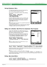 Предварительный просмотр 16 страницы BEAMEX MC5 Calibration And Adjustment Instructions