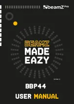 Beamz Pro 150.586 User Manual предпросмотр