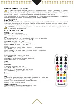 Preview for 5 page of Beamz Pro 150.586 User Manual