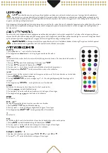 Preview for 8 page of Beamz Pro 150.586 User Manual