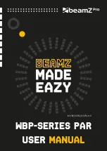 Предварительный просмотр 1 страницы Beamz Pro 150.780 V1.0 User Manual