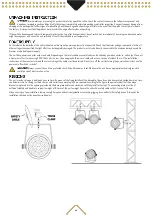 Предварительный просмотр 5 страницы Beamz Pro 150.780 V1.0 User Manual