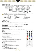 Предварительный просмотр 30 страницы Beamz Pro 150.780 V1.0 User Manual