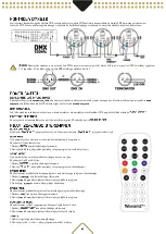 Предварительный просмотр 36 страницы Beamz Pro 150.780 V1.0 User Manual