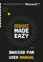 Beamz Pro 150.796 V1.0 User Manual предпросмотр