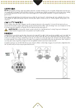 Предварительный просмотр 9 страницы Beamz Pro BWA410 User Manual