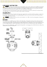 Предварительный просмотр 5 страницы Beamz Pro TIGER 18R User Manual