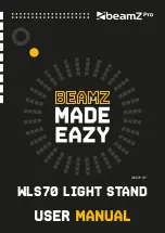 Preview for 1 page of Beamz Pro WLS70 User Manual