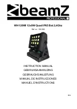 Beamz professional 150.565 Instruction Manual preview