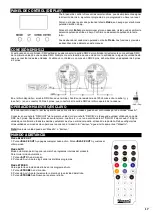 Preview for 17 page of Beamz professional 150.772 Instruction Manual