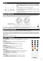 Preview for 5 page of Beamz professional 151.308 Instruction Manual