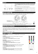 Предварительный просмотр 5 страницы Beamz professional 151.313 Instruction Manual