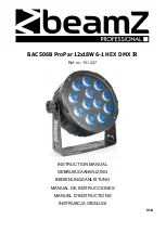 Beamz professional 151.327 Instruction Manual preview