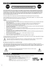 Preview for 4 page of Beamz professional 152.518 Instruction Manual