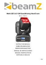 Beamz 150.311 Instruction Manual preview