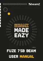 Предварительный просмотр 1 страницы Beamz 150.384 User Manual