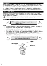 Предварительный просмотр 6 страницы Beamz 150.459 Instruction Manual