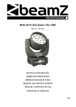 Предварительный просмотр 1 страницы Beamz 150.522 Instruction Manual