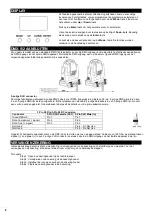 Предварительный просмотр 8 страницы Beamz 150.522 Instruction Manual